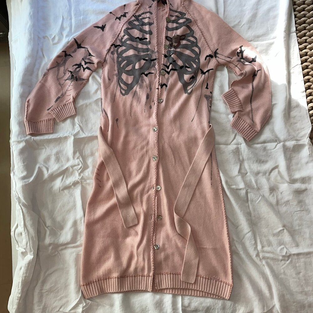 CASHMERE by RAW 7 in soft warm pink, BRAND NEW, size Large